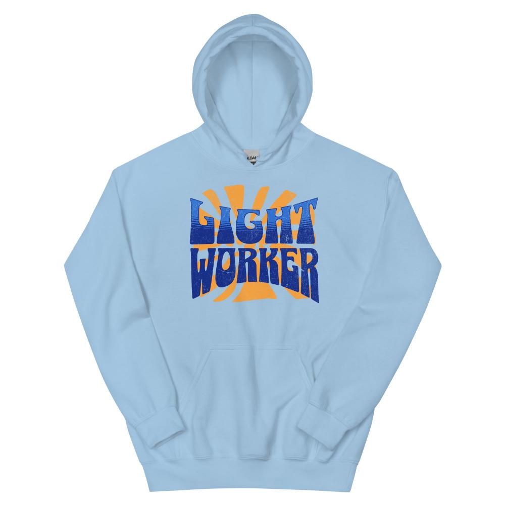 Light Worker Hoodie - Light Blue Color - https://ascensionemporium.net